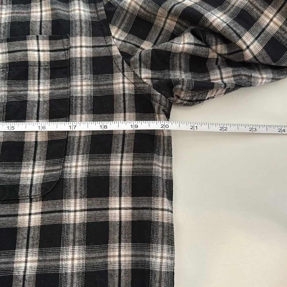 Banana Republic Men’s Plaid Flannel Button Down Sirt Size M
